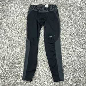 Nike Pro Pants Mens Small Black Compression Leggings Running Leggings Athletic